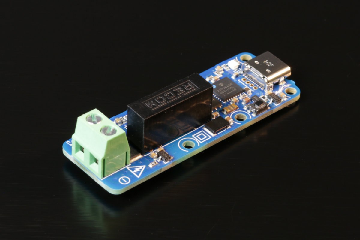 絶縁AC/DC電流ロガー 小型USBモジュール PW-YOC-024