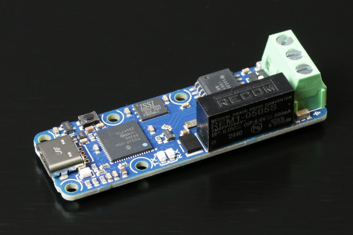 絶縁RS-485 / Modbus通信ゲートウェイ 小型USBモジュール PW-YOC-036