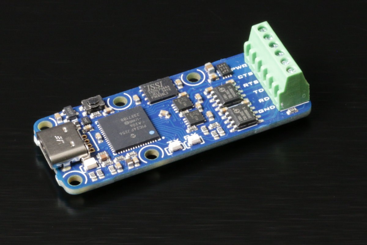 UART/TTLシリアル通信モジュール 小型USBモジュール PW-YOC-037