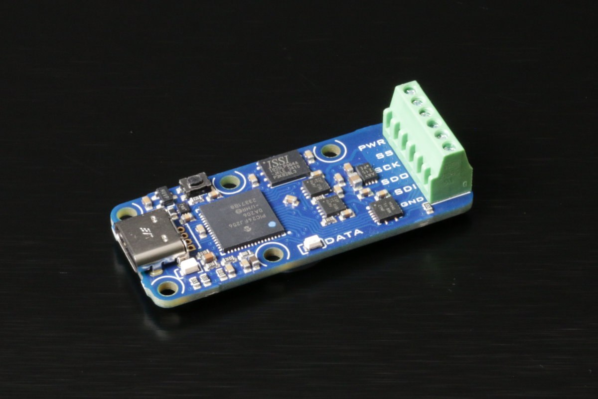 SPIマスター・プロトコル接続モジュール 小型USBモジュール PW-YOC-039
