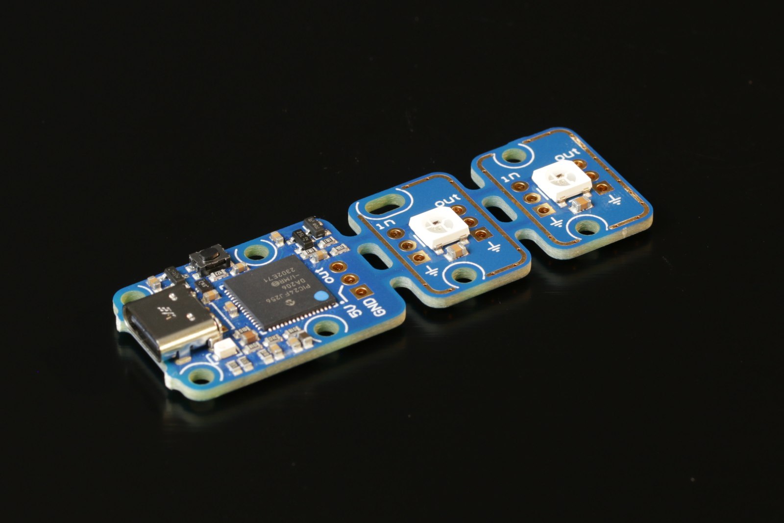 スマートRGB/RGBW LED制御モジュール 小型USBモジュール PW-YOC-051