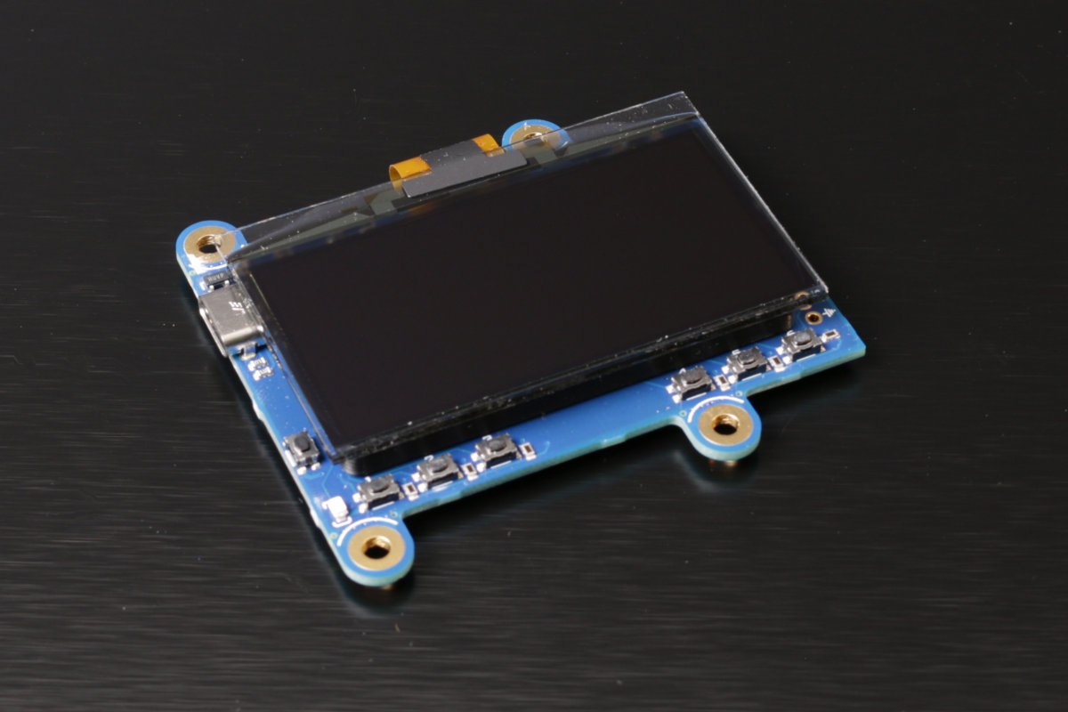 128×64 OLED情報表示モジュール 小型USBモジュール PW-YOC-053