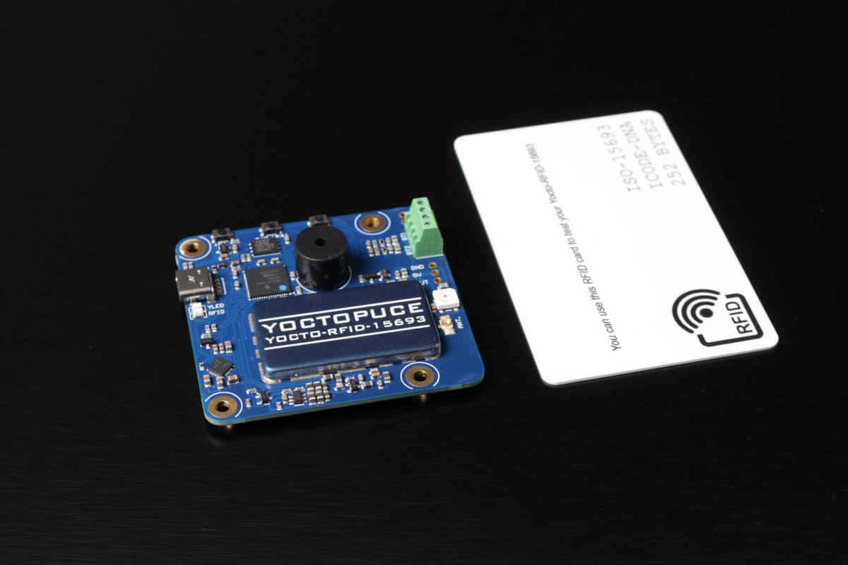 ISO 15693 RFIDリーダー・ライターモジュール 小型USBモジュール PW-YOC-060